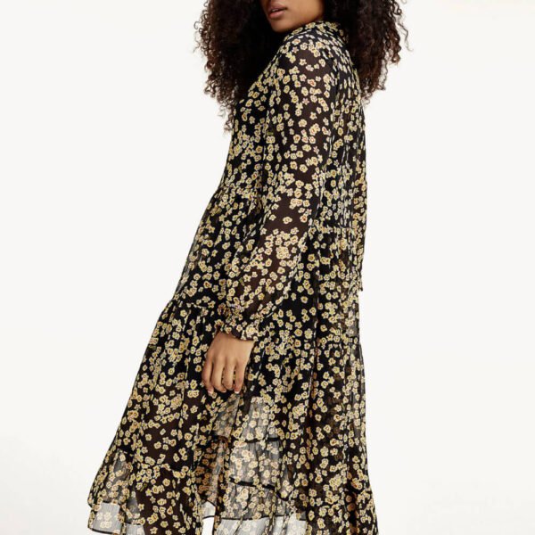 Dropped Frill Dress