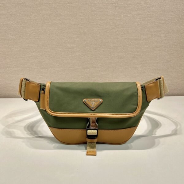 Prada 2VH176 Re-Nylon and Leather Belt Bag
