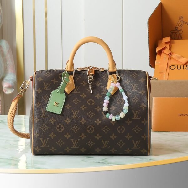 Louis Vuitton Speedy Soft 30 Lucky Handbag in Monogram Canvas