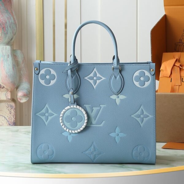 Louis Vuitton OnTheGo MM 'By The Pool' Tote in Monogram Empreinte