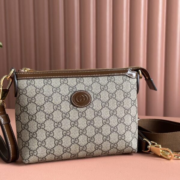 Gucci Interlocking G Convertible Messenger Bag (760021)