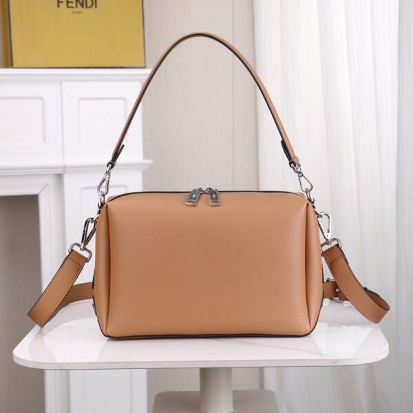 Fendi Lui Grained Leather Crossbody Bag