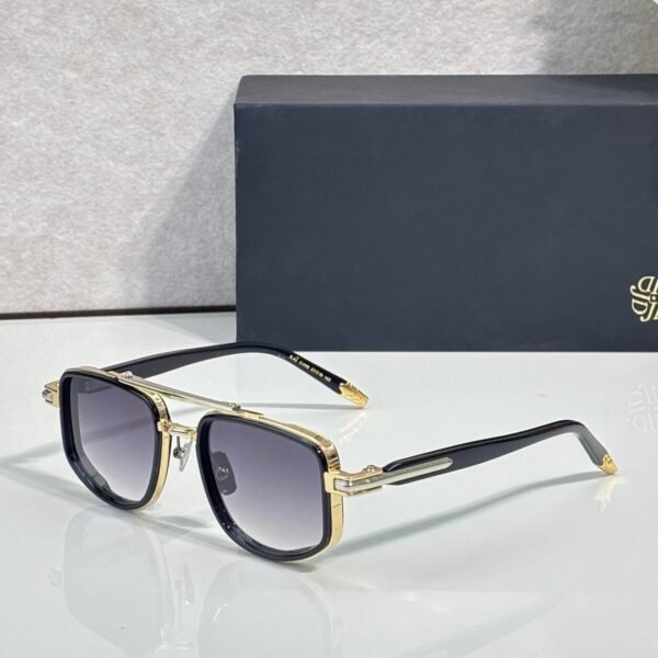 John Dalia Square Combination Frame Sunglasses