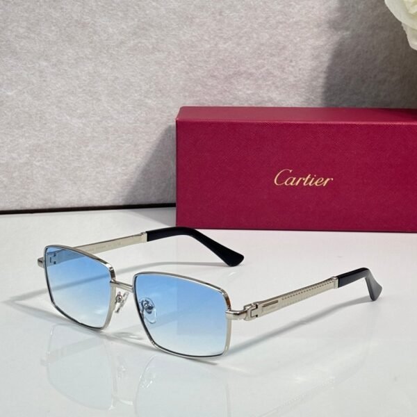 Cartier Square Metal Sunglasses