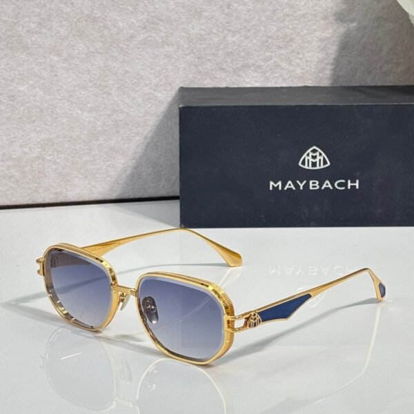 Maybach Square Metal Sunglasses