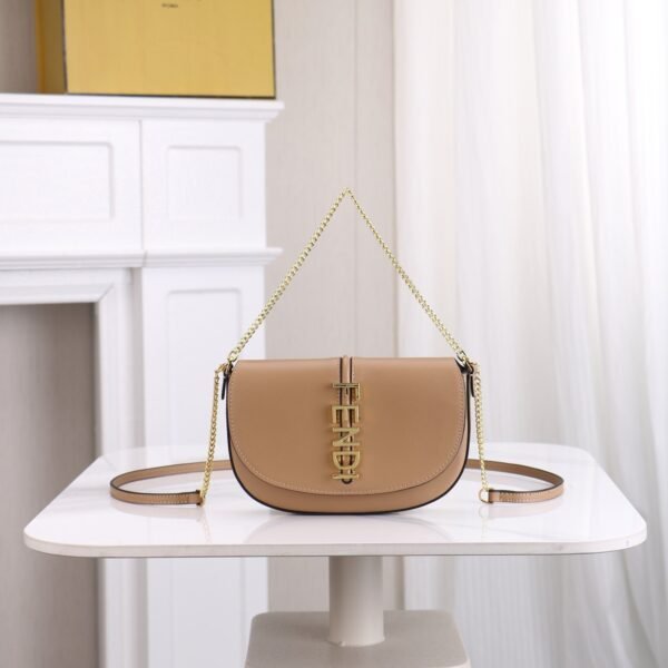 Fendi Fendigraphy Chain Shoulder Bag
