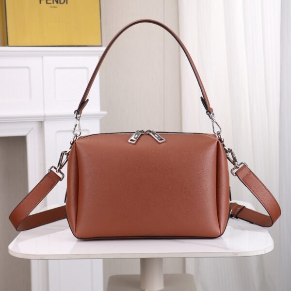 Fendi Lui Grained Leather Crossbody Bag