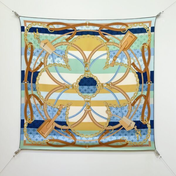 Louis Vuitton Monogram Silk Twill Square Scarf