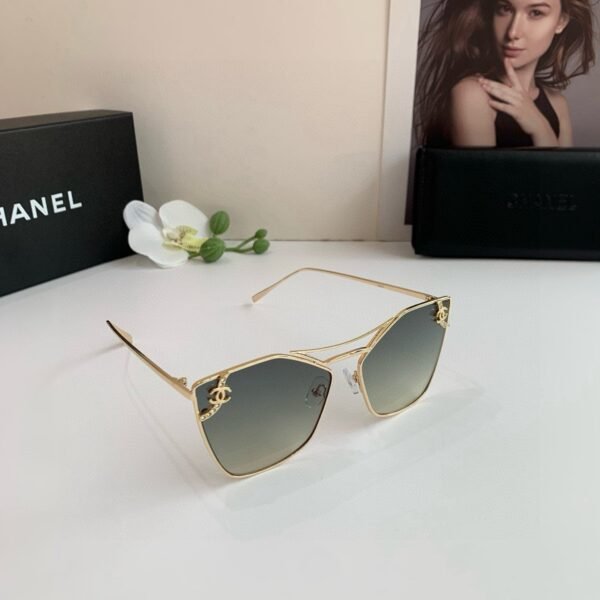 Chanel Square Metal Sunglasses