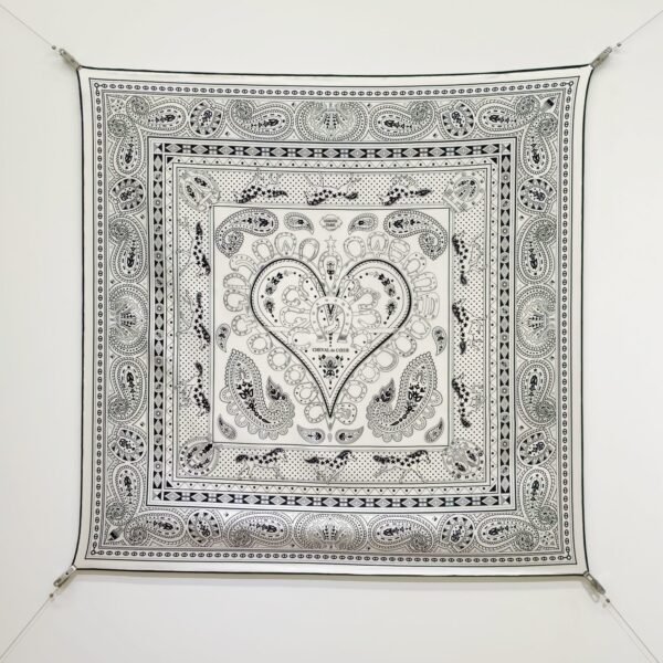 Hermes Paisley Silk Twill Square Scarf