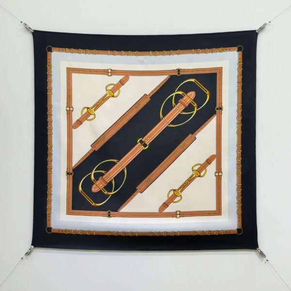 Gucci Graphic Silk Twill Square Scarf