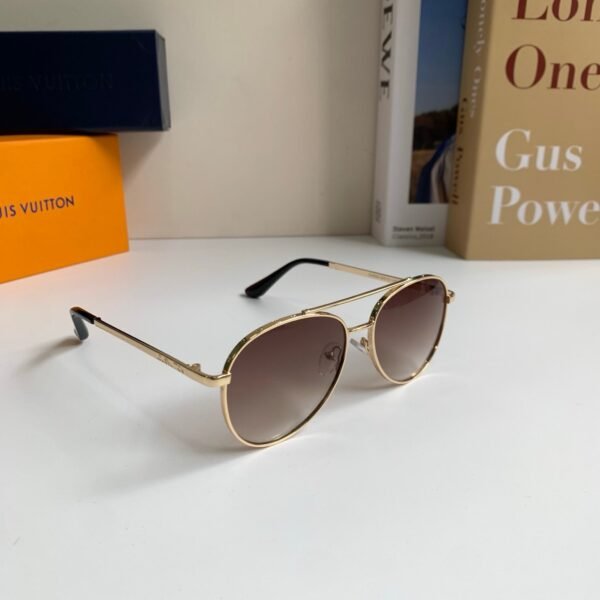 Louis Vuitton Aviator Metal Sunglasses