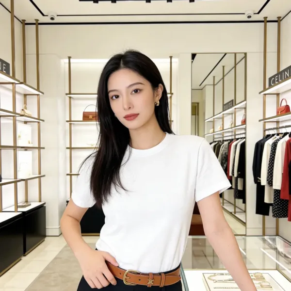 Celine Vivienne Taurillon Belt