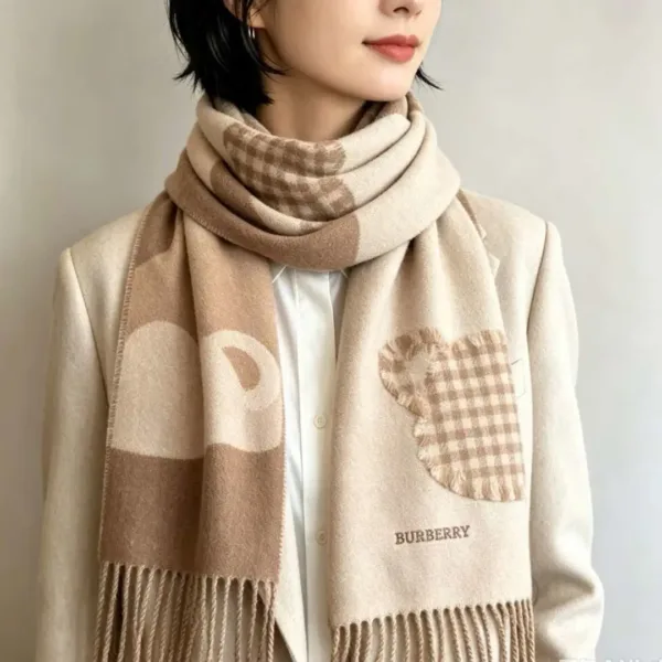 Burberry Bear Cashmere Scarf